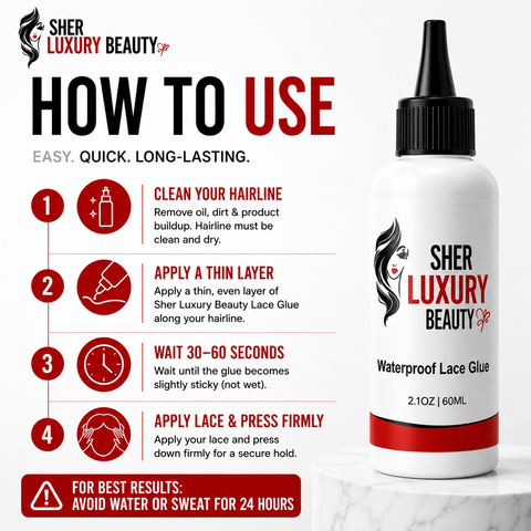 Waterproof White Lace Glue